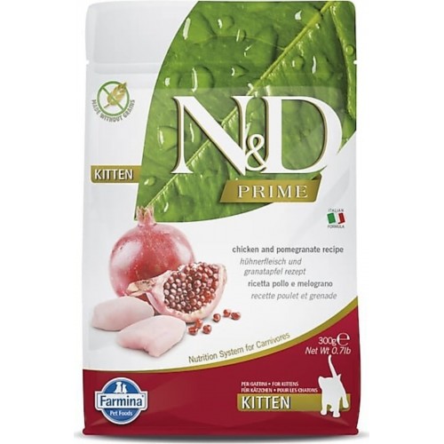 N&D Tahılsız, Tavuk Etli & Narlı Açık Yavru Kedi Maması N&D Tahılsız, Tavuk Etli & Narlı Açık Yavru Kedi Maması