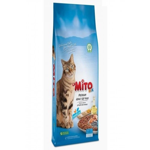 Mito Mix Tavuk Etli ve Balıklı Açık Yetişkin Kedi Maması Mito Mix Tavuk Etli ve Balıklı Açık Yetişkin Kedi Maması