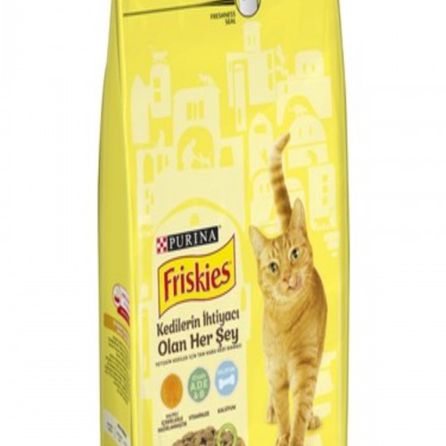 Purina Friskies Tavuk Etli ve Sebzeli Açık Yetişkin Kedi Maması