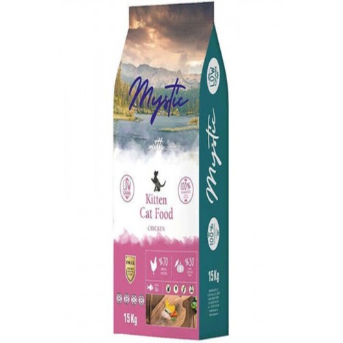 Mystic Tavuk Etli Açık Yavru Kedi Maması Mystic Tavuk Etli Açık Yavru Kedi Maması