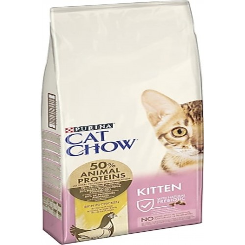 Purina Cat Chow Tavuk Etli Açık Yavru Kedi Maması Purina Cat Chow Tavuk Etli Açık Yavru Kedi Maması