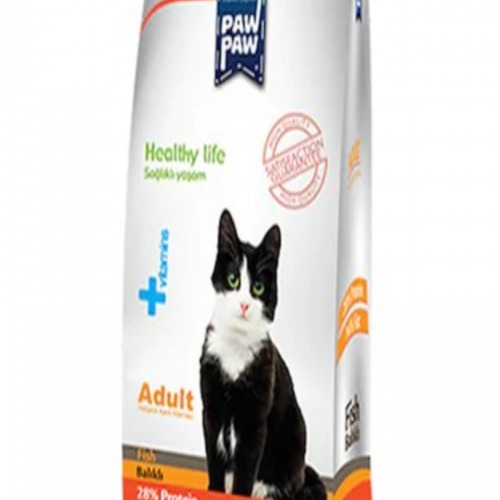 Pawpaw Balıklı Açık Yetişkin Kedi Maması