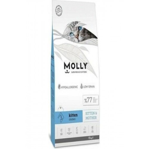 Molly Tavuk Etli Açık Yavru Kedi Maması Molly Tavuk Etli Açık Yavru Kedi Maması