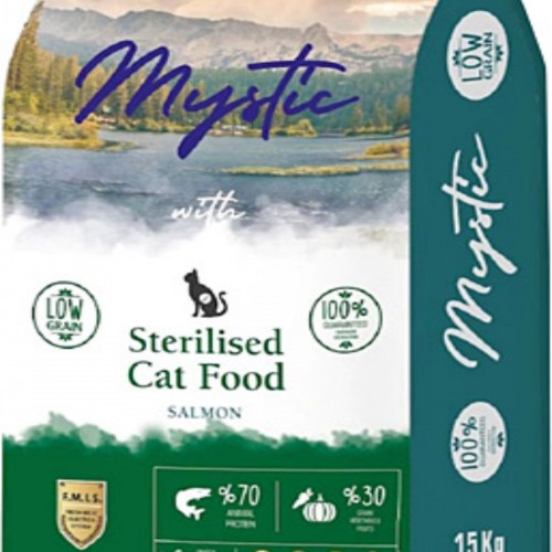 Mystic Az Tahıllı Somonlu Kedi Maması