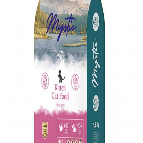 Mystic Kitten Düşük Tahıllı Tavuk Etli Yavru Kedi Maması