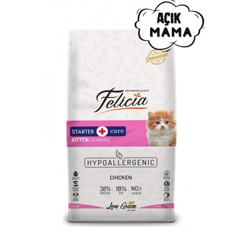 Felicia Tavuklu Yavru (Kitten) Kedi Maması 1 KG (AÇIK)