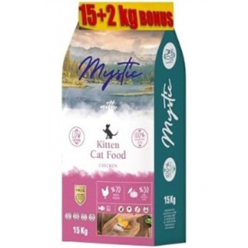 Mystic Yavru Kedi Maması Tavuklu, 17 Kg Mystic Yavru Kedi Maması Tavuklu, 17 Kg