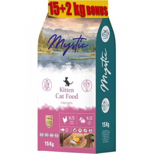 Mystic Yavru Kedi Maması Tavuklu, 17 Kg Mystic Yavru Kedi Maması Tavuklu, 17 Kg