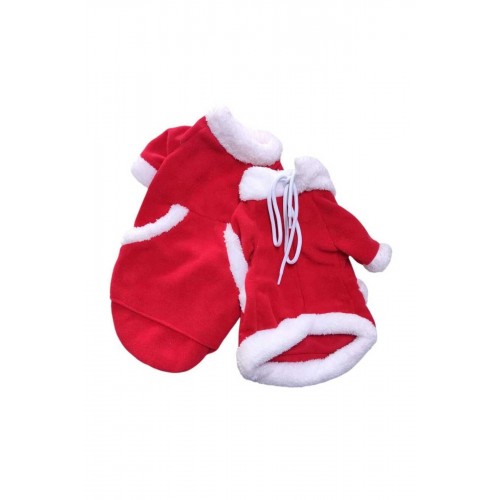 NOEL YILBAŞI Köpek Kırmızı-Beyaz Polar Sweat 1 NOEL YILBAŞI Köpek Kırmızı-Beyaz Polar Sweat 1
