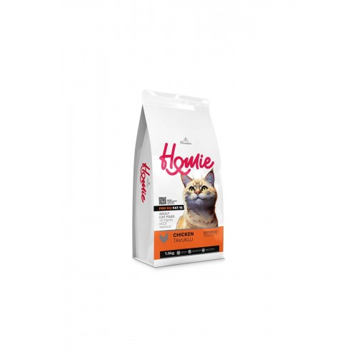 Homie Super Premium Pet Food- Tavuklu Yetişkin Kedi Maması-15 kg Homie Super Premium Pet Food- Tavuklu Yetişkin Kedi Maması-15 kg