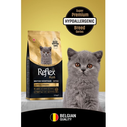 Plus British Shorthair Yavru Kedi Maması 1.5 Kg Plus British Shorthair Yavru Kedi Maması 1.5 Kg