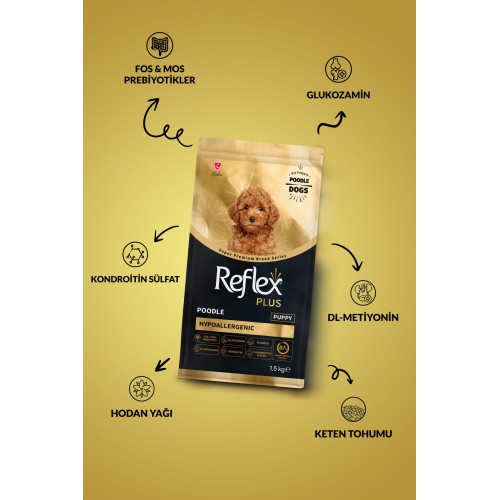 Plus Poodle Yavru Köpek Maması 1.5 Kg Plus Poodle Yavru Köpek Maması 1.5 Kg