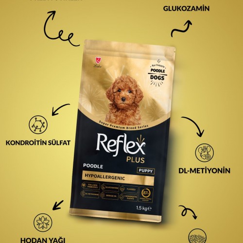 Plus Poodle Yavru Köpek Maması 1.5 Kg