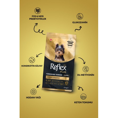 Plus Yorkshire Yavru Köpek Maması 1.5 Kg Plus Yorkshire Yavru Köpek Maması 1.5 Kg