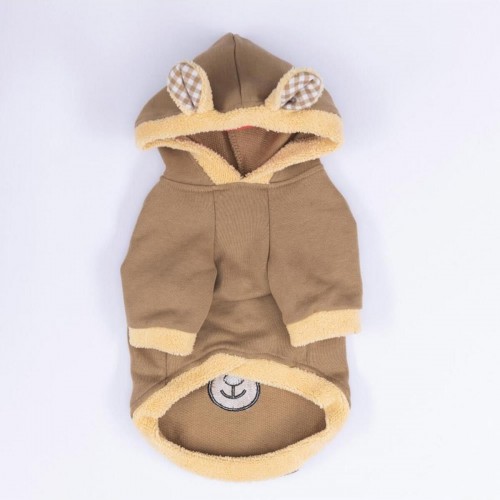 Grizzly Köpek Hoodie Köpek Sweat Köpek Kıyafeti Kedi Kıyafeti