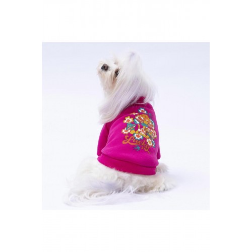 Pembe Chongqing Kedi Köpek Sweat- Kedi Köpek Kıyafeti Pembe Chongqing Kedi Köpek Sweat- Kedi Köpek Kıyafeti