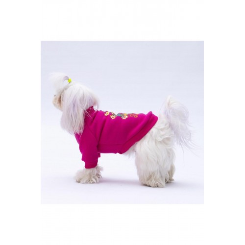 Pembe Chongqing Kedi Köpek Sweat- Kedi Köpek Kıyafeti Pembe Chongqing Kedi Köpek Sweat- Kedi Köpek Kıyafeti