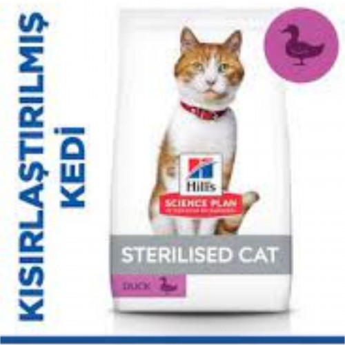HİLLS KISIR KURU KEDİ MAMASI ÖRDEKLİ STERİL PAKETTE 1 KG HİLLS KISIR KURU KEDİ MAMASI ÖRDEKLİ STERİL PAKETTE 1 KG