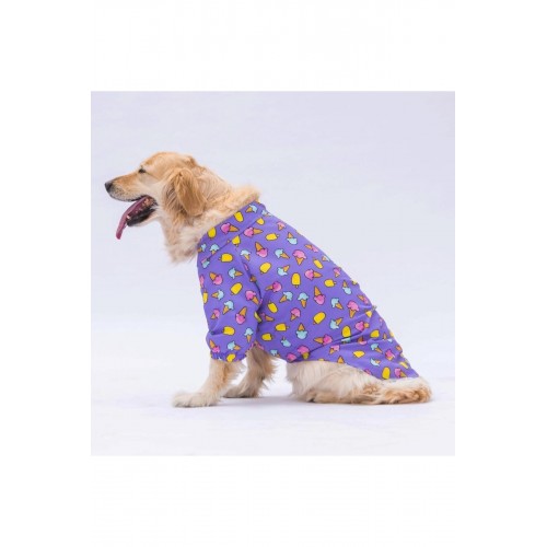 Floral Orta ve Büyük Irk Köpek Gömleği - Köpek Kıyafeti (15 KG-45 KG) Floral Orta ve Büyük Irk Köpek Gömleği - Köpek Kıyafeti (15 KG-45 KG)