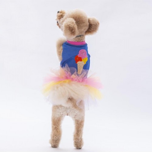 Ice Cream Kedi Köpek Elbisesi - Kedi Köpek Kıyafeti
