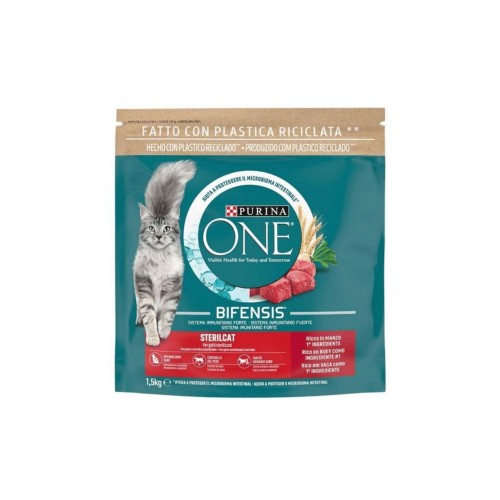 Sığır Etli Kısırlaştırılmış Kedi Maması 1,5 Kg Sığır Etli Kısırlaştırılmış Kedi Maması 1,5 Kg