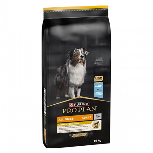 Pro Plan All Size Beyaz Balıklı Sterilised-Light Yetişkin Köpek Maması 14 Kg Pro Plan All Size Beyaz Balıklı Sterilised-Light Yetişkin Köpek Maması 14 Kg