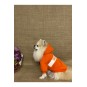 Turuncu Cute Köpek Hoodie Köpek Sweat Köpek Kıyafeti Kedi Kıyafeti Turuncu Cute Köpek Hoodie Köpek Sweat Köpek Kıyafeti Kedi Kıyafeti