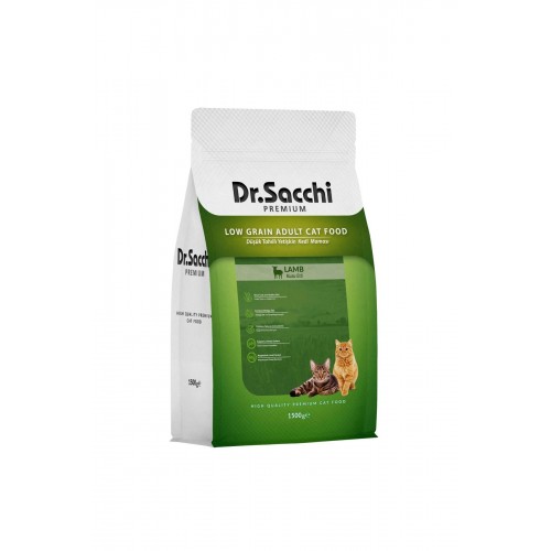 Premium Düşük Tahıllı Kuzu Etli Kedi Maması 1,5 Kg Premium Düşük Tahıllı Kuzu Etli Kedi Maması 1,5 Kg