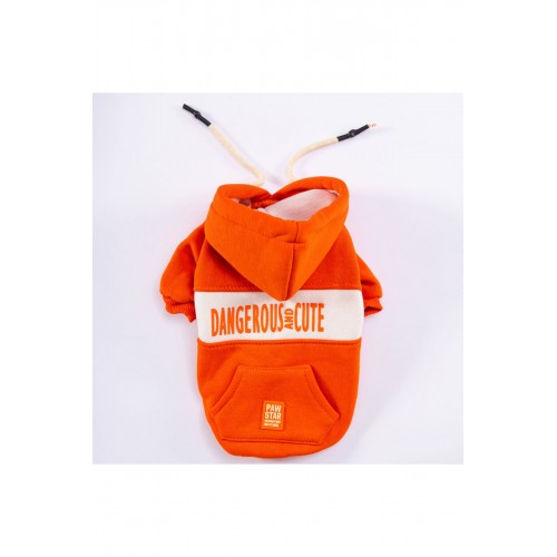 Turuncu Cute Köpek Hoodie Köpek Sweat Köpek Kıyafeti Kedi Kıyafeti Turuncu Cute Köpek Hoodie Köpek Sweat Köpek Kıyafeti Kedi Kıyafeti