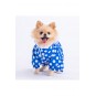 Mavi Dots Köpek Tulum Yağmurluğu Köpek Yağmurluk Köpek Kıyafeti Köpek Elbisesi Mavi Dots Köpek Tulum Yağmurluğu Köpek Yağmurluk Köpek Kıyafeti Köpek Elbisesi