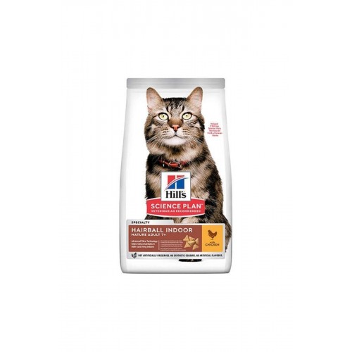 Hills Hairball Indoor Tavuklu Tüy Yumağı Önleyici Yaşlı Kedi Maması 1.5 Kg Hills Hairball Indoor Tavuklu Tüy Yumağı Önleyici Yaşlı Kedi Maması 1.5 Kg