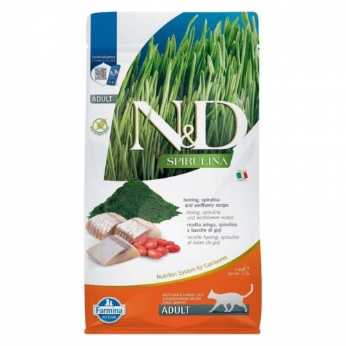 Spirulina Herring Ringa Balıklı Tahılsız Yetişkin Kedi Maması 1,5 Kg Spirulina Herring Ringa Balıklı Tahılsız Yetişkin Kedi Maması 1,5 Kg