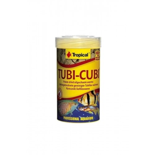 Tubi Cubi Kurutulmuş Balık Yemi 100 ml 10 gr Tubi Cubi Kurutulmuş Balık Yemi 100 ml 10 gr