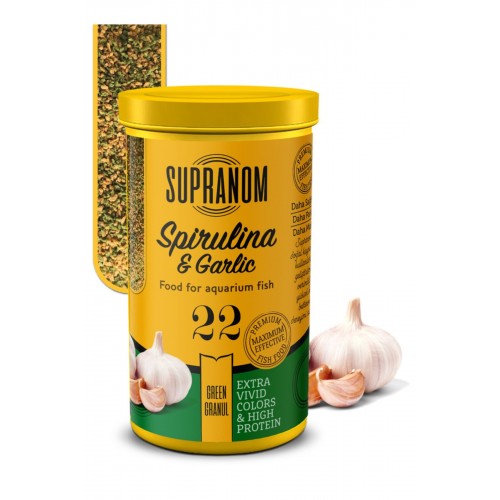 Tüm Balıklar Için Spirulina Garlic Sarımsaklı Green Granul 250ml (22) Tüm Balıklar Için Spirulina Garlic Sarımsaklı Green Granul 250ml (22)