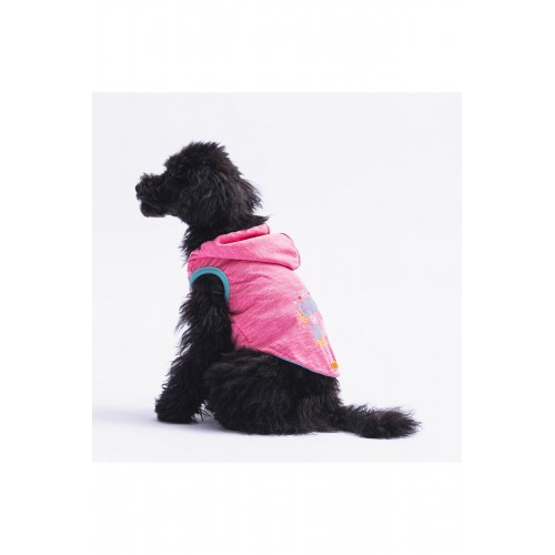 Pembe Style Kapşonlu Kedi Köpek Tişörtü - Kedi Köpek Kıyafeti Pembe Style Kapşonlu Kedi Köpek Tişörtü - Kedi Köpek Kıyafeti