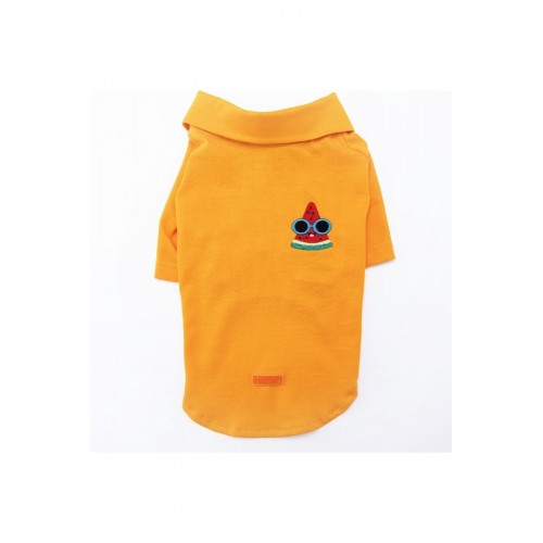Pineapple Polo Yaka Kedi Köpek T-shirt - Kedi Köpek Kıyafeti Pineapple Polo Yaka Kedi Köpek T-shirt - Kedi Köpek Kıyafeti