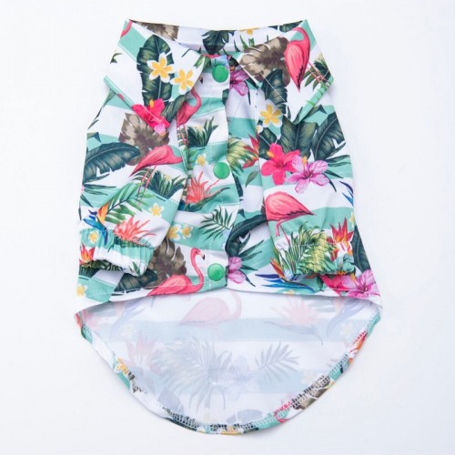 Hawai Kedi Köpek Gömleği - Kedi Köpek Kıyafeti