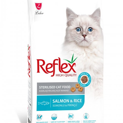 Sterılsed Salmon & Rıca Aduldt Cat Food 10 Kg