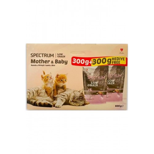 Kuzu Etli ve Pirinçli Yavru Kedi Ve Emziren Anne Kedi Maması 300 gr + 300 gr Bonus Paket Kuzu Etli ve Pirinçli Yavru Kedi Ve Emziren Anne Kedi Maması 300 gr + 300 gr Bonus Paket