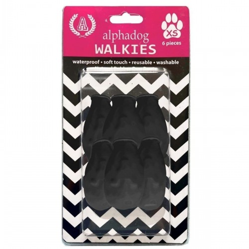 Alphadog Walkies Galoş Patik L Siyah