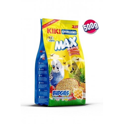 Kuş Max Menu Budgies Ballı Muhabbet Kuşu Yemi 500 Gr. Kb301 Kuş Max Menu Budgies Ballı Muhabbet Kuşu Yemi 500 Gr. Kb301