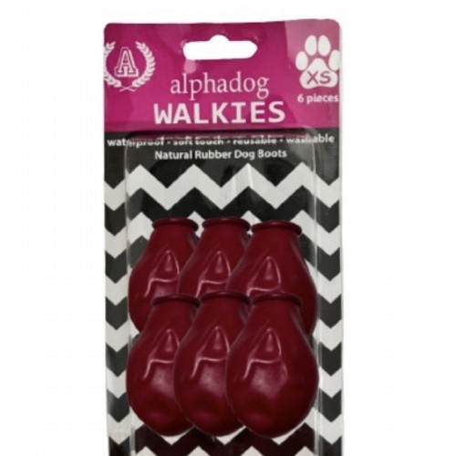 Alphadog Walkies Galoş Patik Xs Bordo