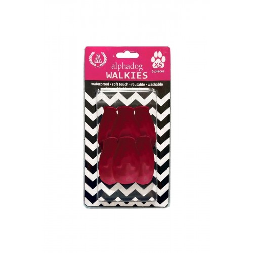 Alphadog Walkies Galoş Patik S Kırmızı Alphadog Walkies Galoş Patik S Kırmızı