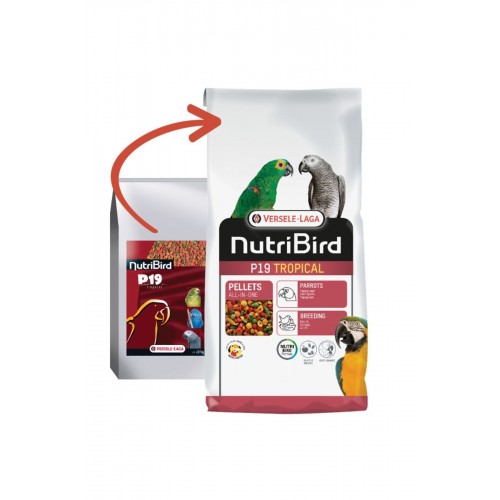 Nutrıbırd P19 Tropıcal 1 Kg Açık Papağan Pelet Yem Nutrıbırd P19 Tropıcal 1 Kg Açık Papağan Pelet Yem
