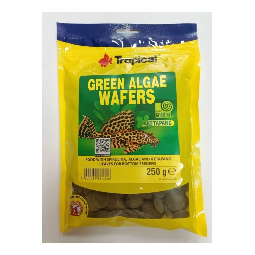 Green Algae Wafers Akvaryum Balık Yemi 250 gr (ORİJİNAL PAKET) Green Algae Wafers Akvaryum Balık Yemi 250 gr (ORİJİNAL PAKET)