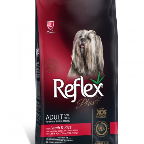 Plus Kuzu Etli Ve Pirinçli Küçük Irk 8 Kg Yetişkin Köpek Maması