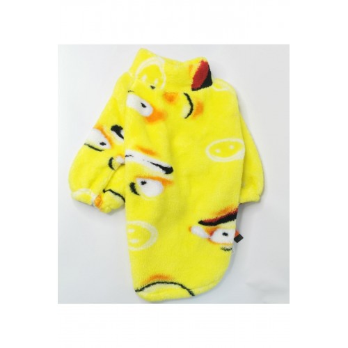 Yellow Smile Büyük Irk Welsoft Peluş Sweatshirt Köpek Kıyafeti 7x-large Yellow Smile Büyük Irk Welsoft Peluş Sweatshirt Köpek Kıyafeti 7x-large