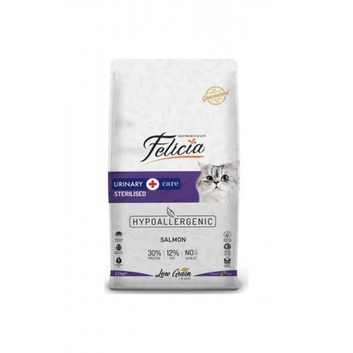 Felicia Somonlu Steril Kedi Maması 12 Kg Felicia Somonlu Steril Kedi Maması 12 Kg