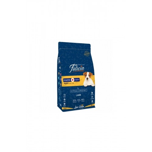 Felicia Az Tahıllı Yavru Kuzulu Small/mini Hypoallergenic Köpek Maması 3 Kg Felicia Az Tahıllı Yavru Kuzulu Small/mini Hypoallergenic Köpek Maması 3 Kg