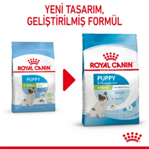 X Small Puppy Küçük Irk Yavru Köpek Maması 3 Kg